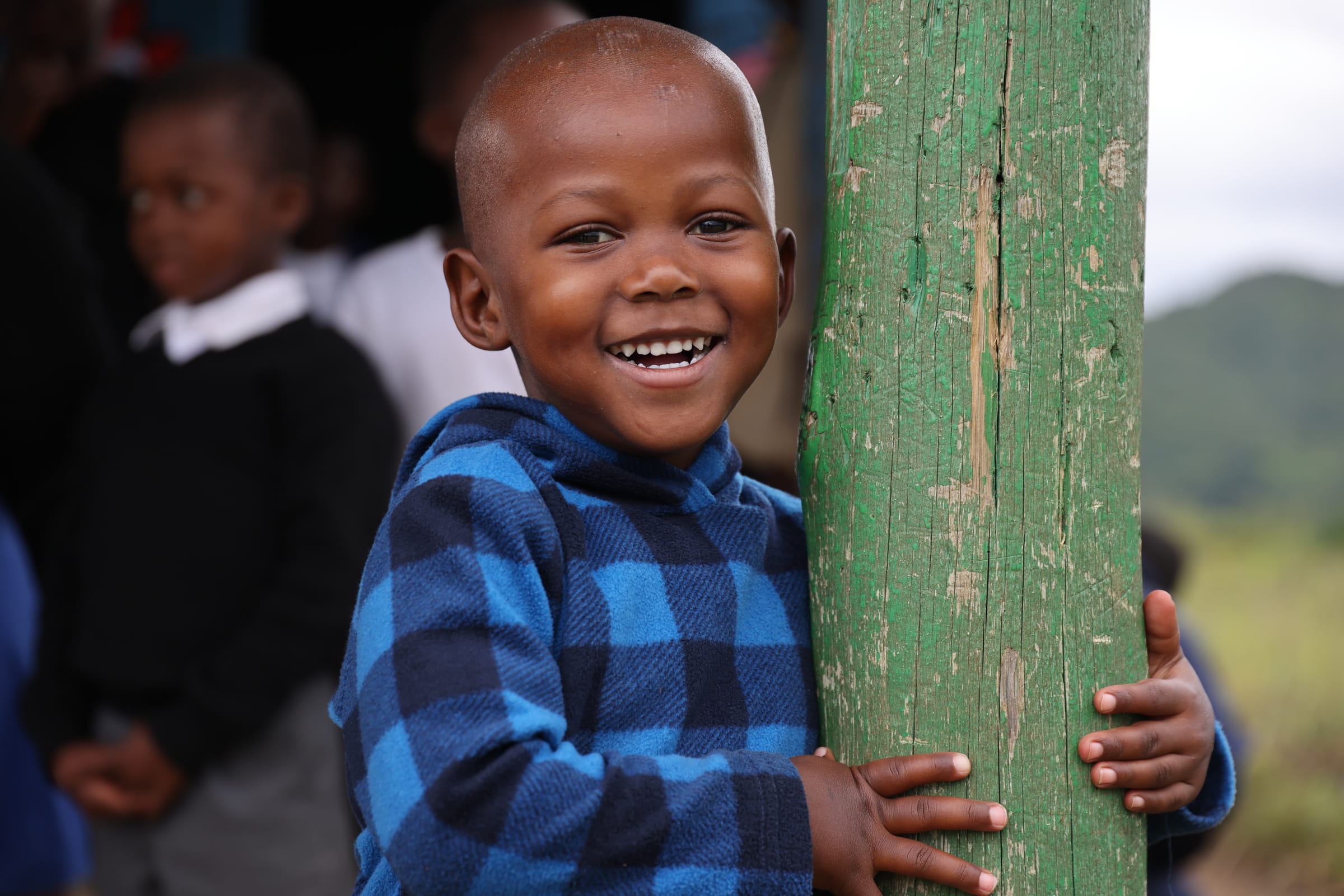 Jabu auf seinem Schulgelände nahe Durban (Quelle: Ludwig Grunewald) Jabu auf seinem Schulgelände nahe Durban (Quelle: Ludwig Grunewald)
