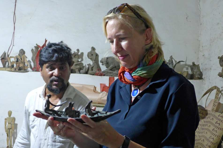 Katrin Weidemann und Tejosh Halder Josh. Katrin Weidemann und Tejosh Halder Josh.