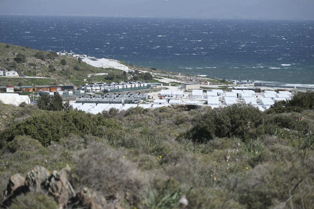 Lager auf Lesbos (Quelle: Kindernothilfe) Lager auf Lesbos (Quelle: Kindernothilfe)