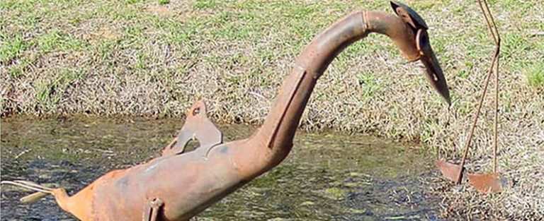 Ein Schwan aus Schrott (Quelle: Kindernothilfe) Ein Schwan aus Schrott (Quelle: Kindernothilfe)