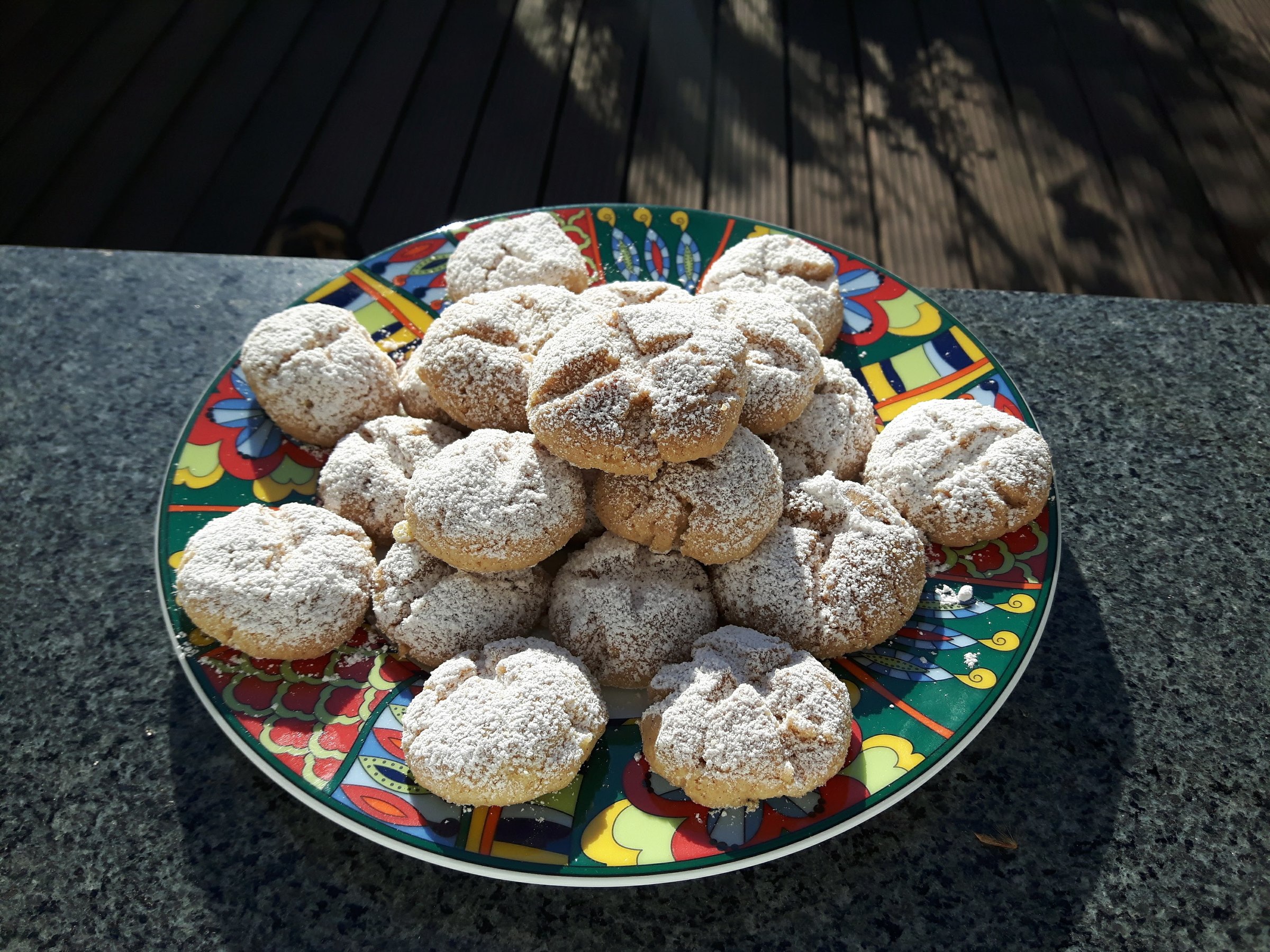 Polvorosas, Kekse nach einem Rezept aus Guatemala Polvorosas, Kekse nach einem Rezept aus Guatemala