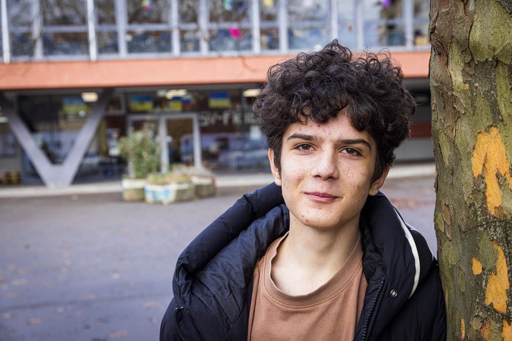 Geflüchtete Kinder aus der Ukraine auf dem Krupp Gymnasium Duisburg Geflüchtete Kinder aus der Ukraine auf dem Krupp Gymnasium Duisburg