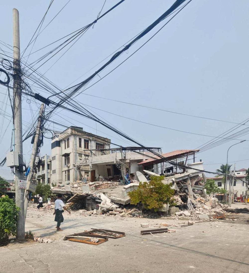Zerstörung nach dem Erdbeben in Myanmar 2025 (Quelle: IMAGO / Xinhua) Zerstörung nach dem Erdbeben in Myanmar 2025 (Quelle: IMAGO / Xinhua)