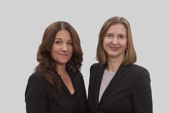 Corinna Schneider und Judith Allert