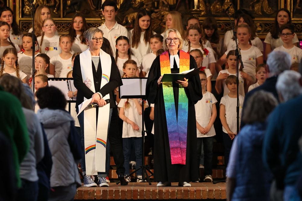 Beim Kirchentag hat die Kindernothilfe einen Familiengottesdienst gehalten (Foto: Katharina Draub/Kindernothilfe) Beim Kirchentag hat die Kindernothilfe einen Familiengottesdienst gehalten (Foto: Katharina Draub/Kindernothilfe)