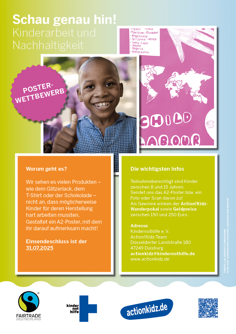 Action!Kidz Posterwettbewerb Plakat 2025 Action!Kidz Posterwettbewerb Plakat 2025