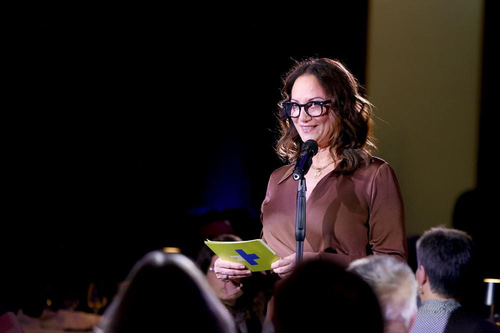 Laudatorin Natalia Wörner beim Medienpreis 2023 Laudatorin Natalia Wörner beim Medienpreis 2023