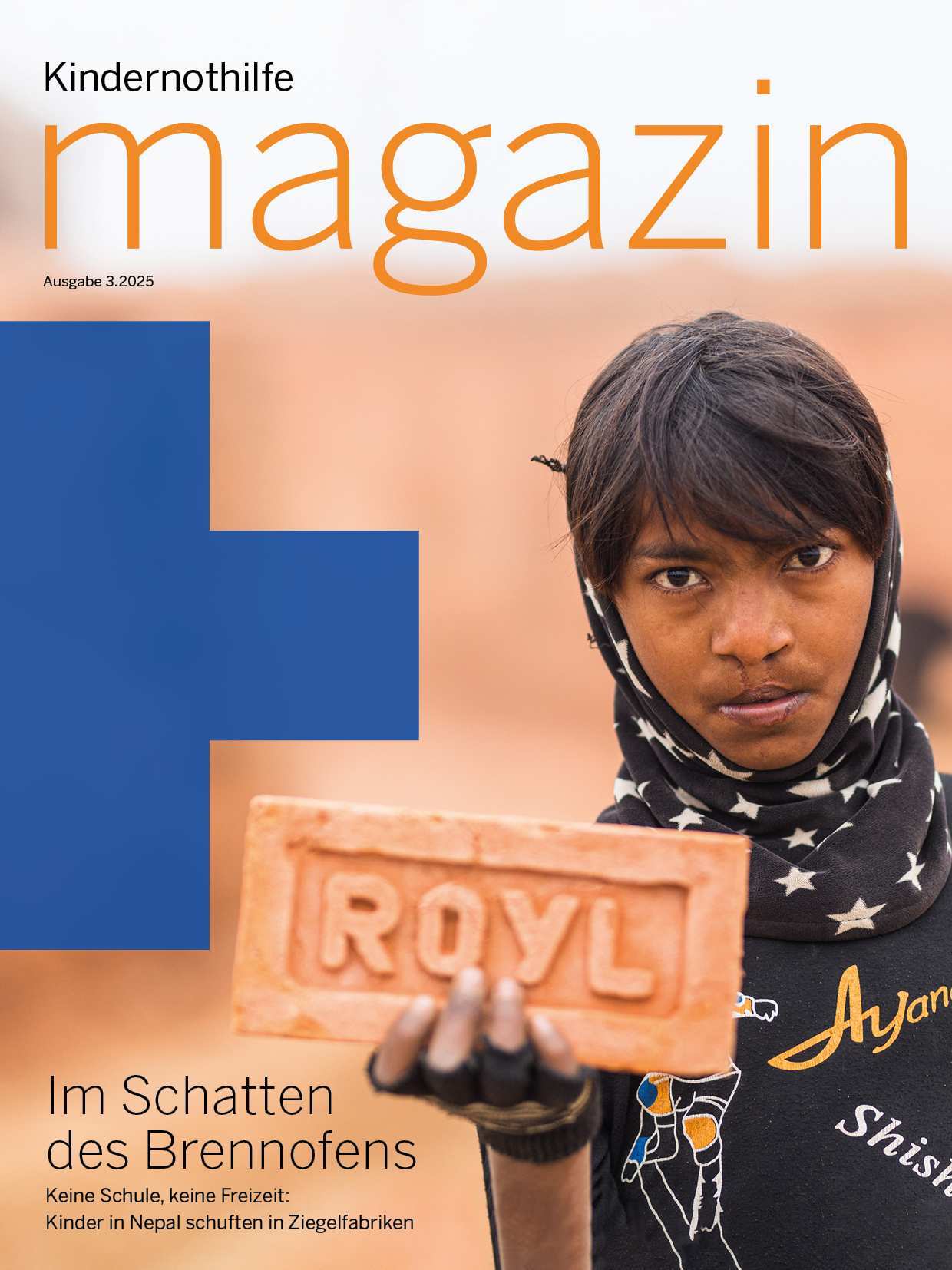 Kindernothilfe Magazin 3/2025 Titelblatt Titelblatt von Magazin 3/2025 der Kindernothilfe