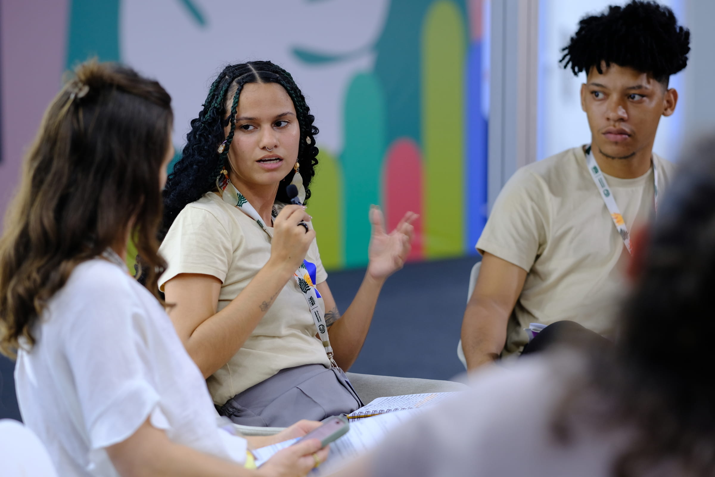 Lorena aus einem Kindernothilfe-Projekt spricht über ihre Forderungen für mehr Klimaschutz bei der Weltklimakonferenz 2025 (Foto: Malte Pfau) Lorena aus einem Kindernothilfe-Projekt spricht über ihre Forderungen für mehr Klimaschutz bei der Weltklimakonferenz 2025 (Foto: Malte Pfau)