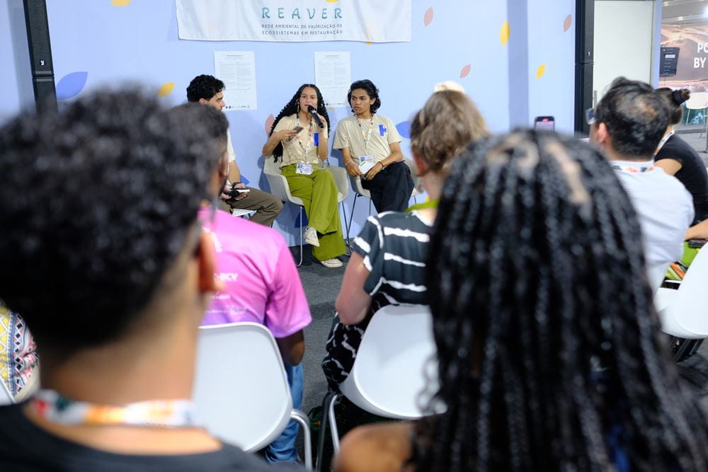 Bei mehreren SideEvents konnten Jugendliche ihre Sichtweisen und Perspektiven mitteilen (Foto: Malte Pfau) Bei mehreren SideEvents konnten Jugendliche ihre Sichtweisen und Perspektiven mitteilen (Foto: Malte Pfau)