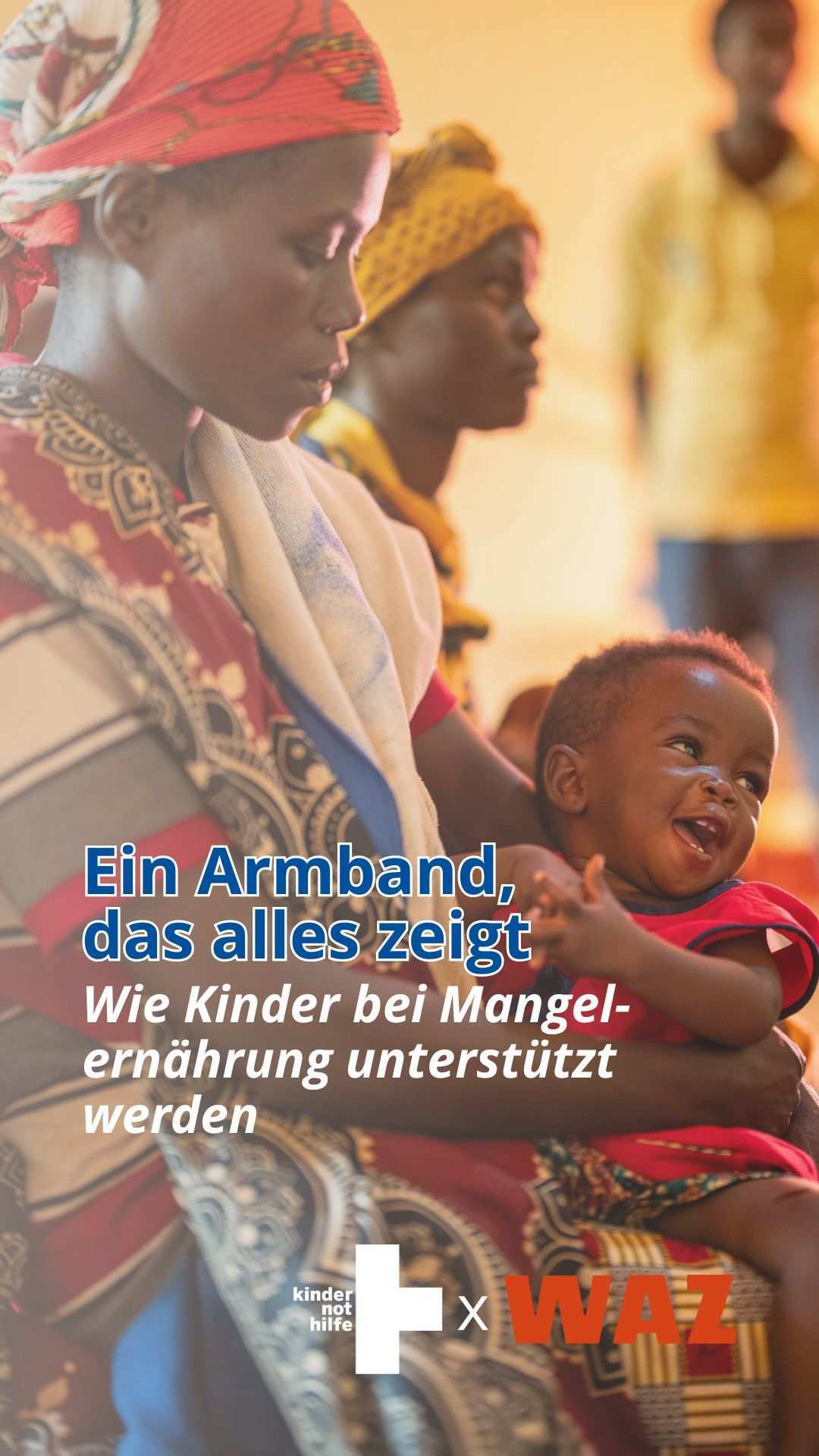 Titelbild des Instagram-Reels WAZ-Weihnachtsaktion Asha und Zuri (Quelle: Jakob Studnar/Kindernothilfe)