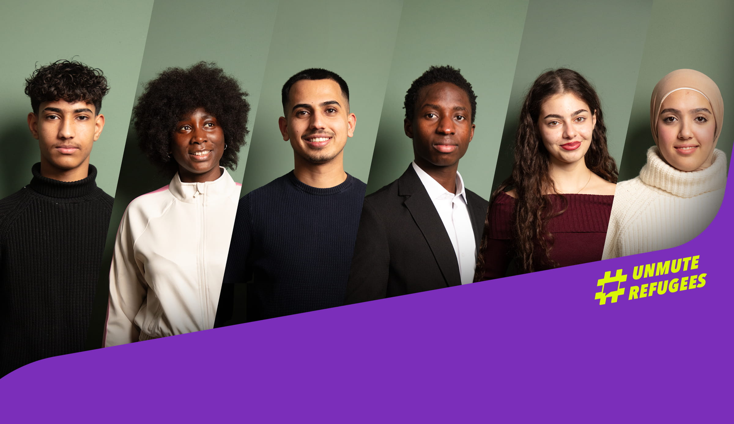 #UnmuteRefugees 2.0: Alle Protagonist:innen