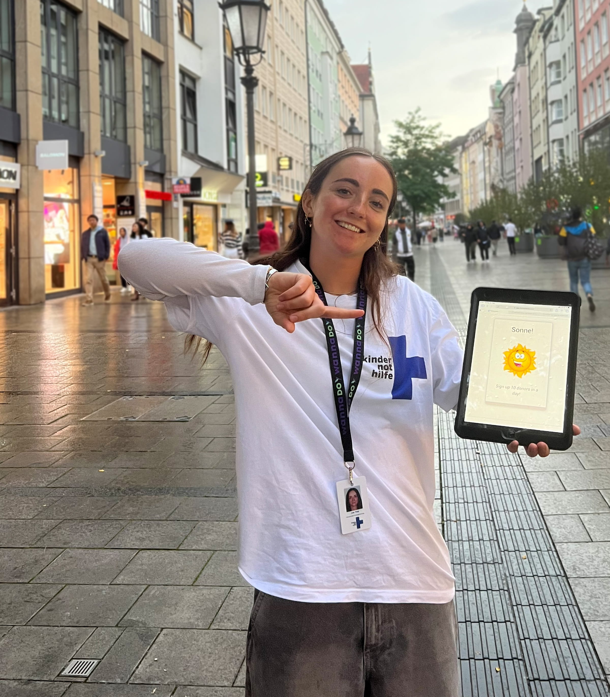 Wannado GmbH, Face to Face, Marketing, Straßenwerbung, Spendensammeln