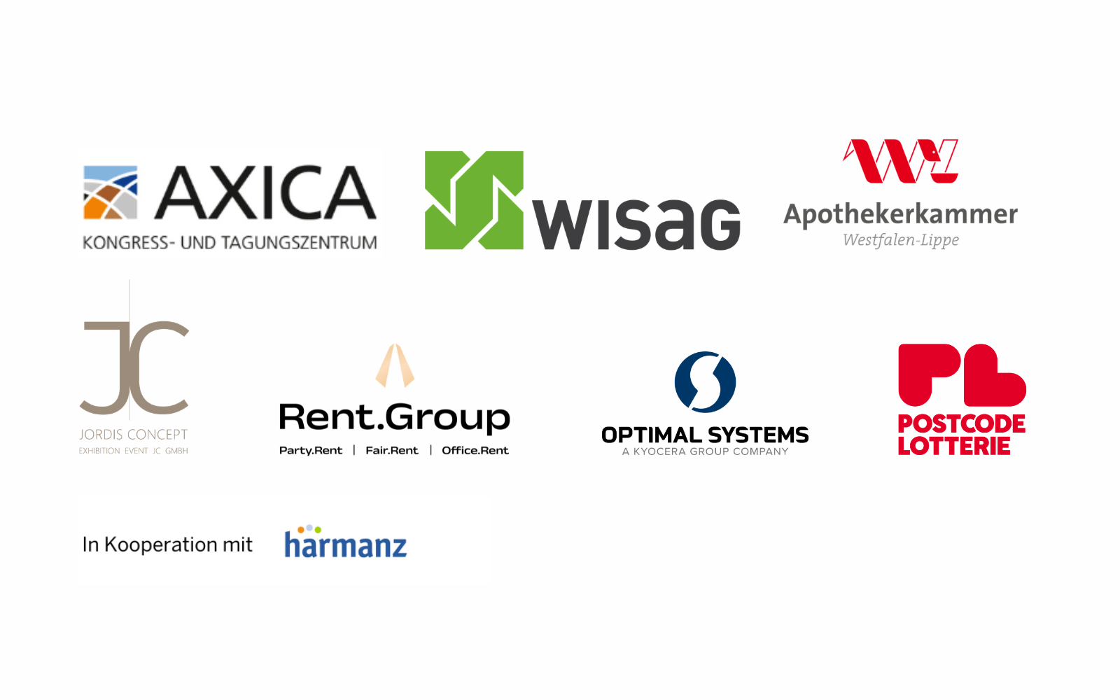 Logos der Unternehmen, die den Kindernothilfe-Medienpreis unterstützen