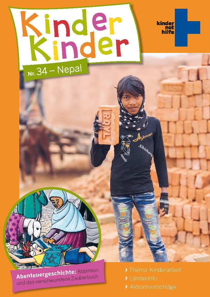 Cover Kinder, Kinder 34: Kinderarbeit in Nepal