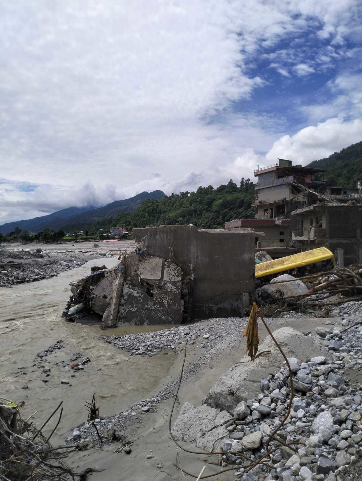 Photo courtesy: Fotos der Sturzflut in Nepal, August 2026
Partner UMN Photo courtesy: Fotos der Sturzflut in Nepal, August 2026
Partner UMN