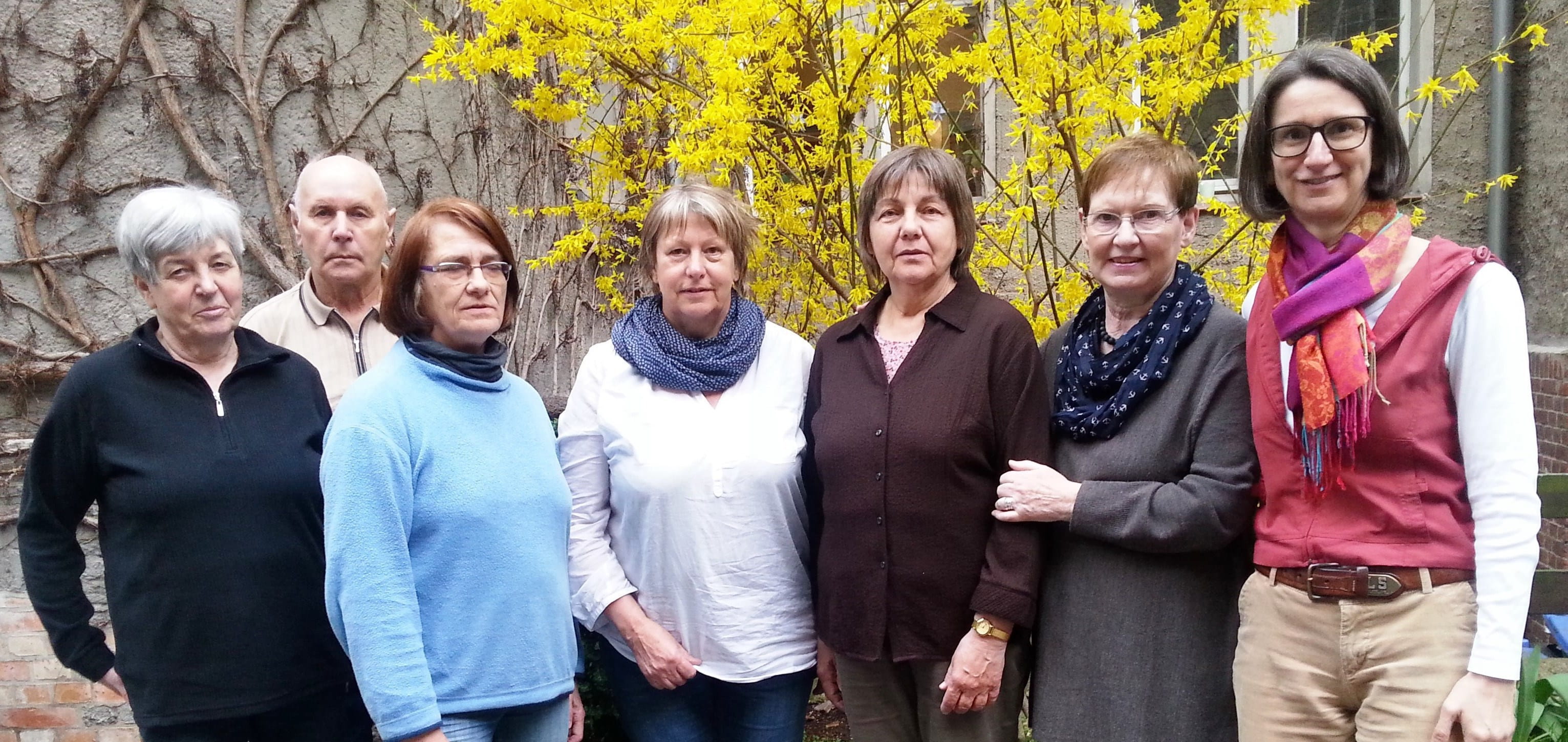 Gruppenfoto des Arbeitskreises Halle