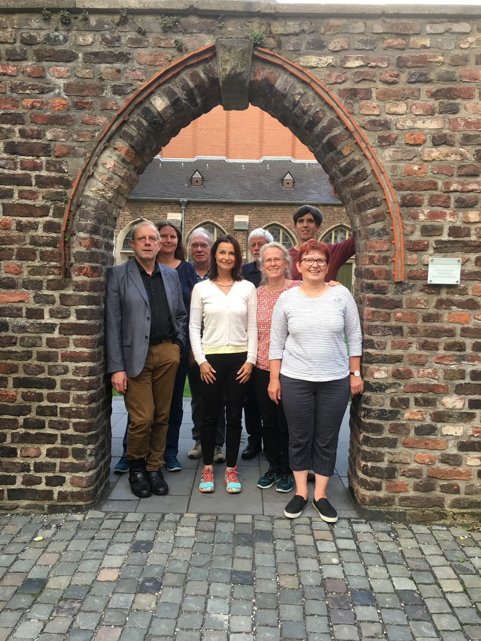 Gruppenfoto des Arbeitskreises Köln. AK Köln Kontakt