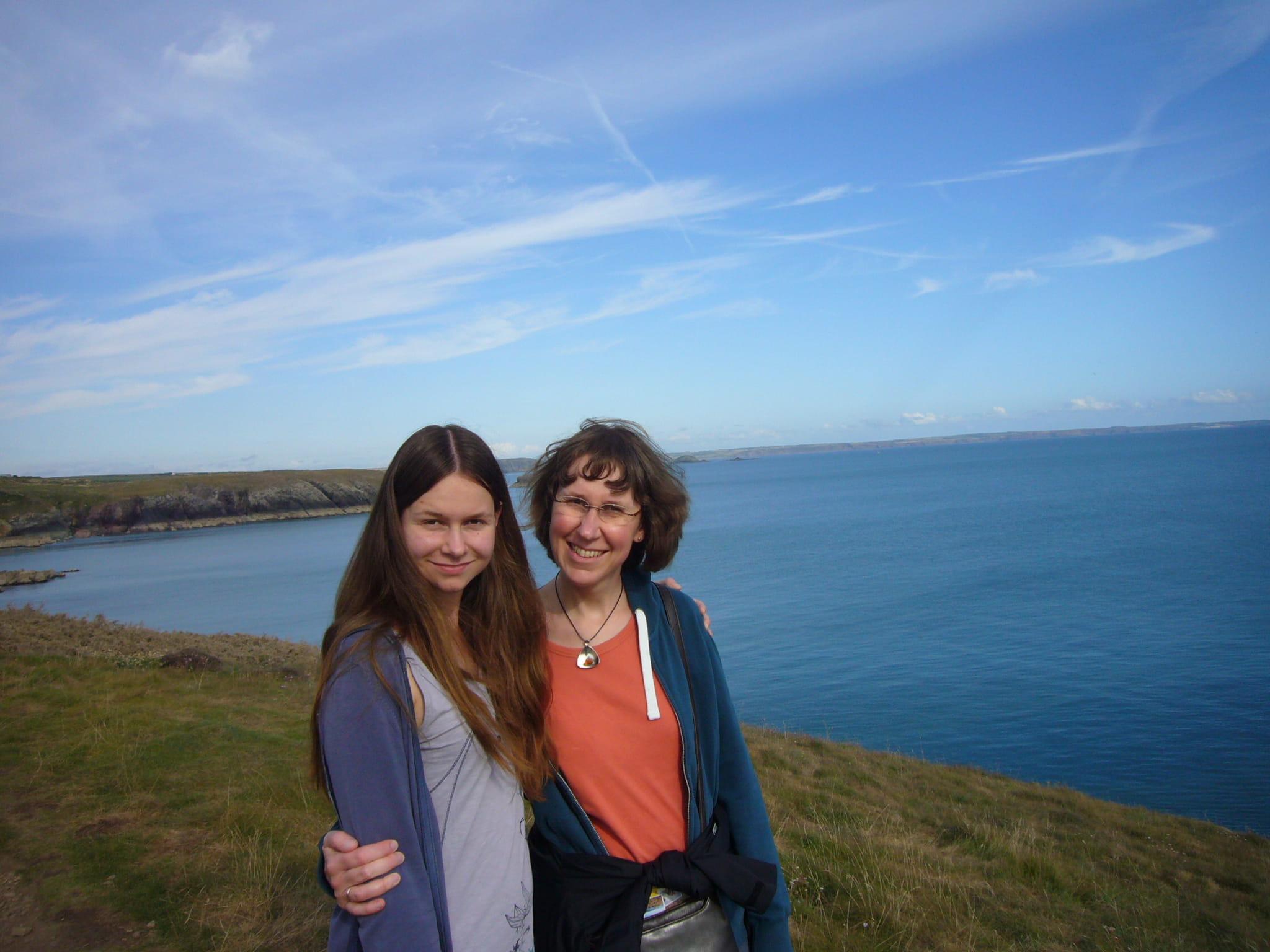 Mutter und Tochter am Meer (Quelle: privat) Mutter und Tochter am Meer (Quelle: privat)