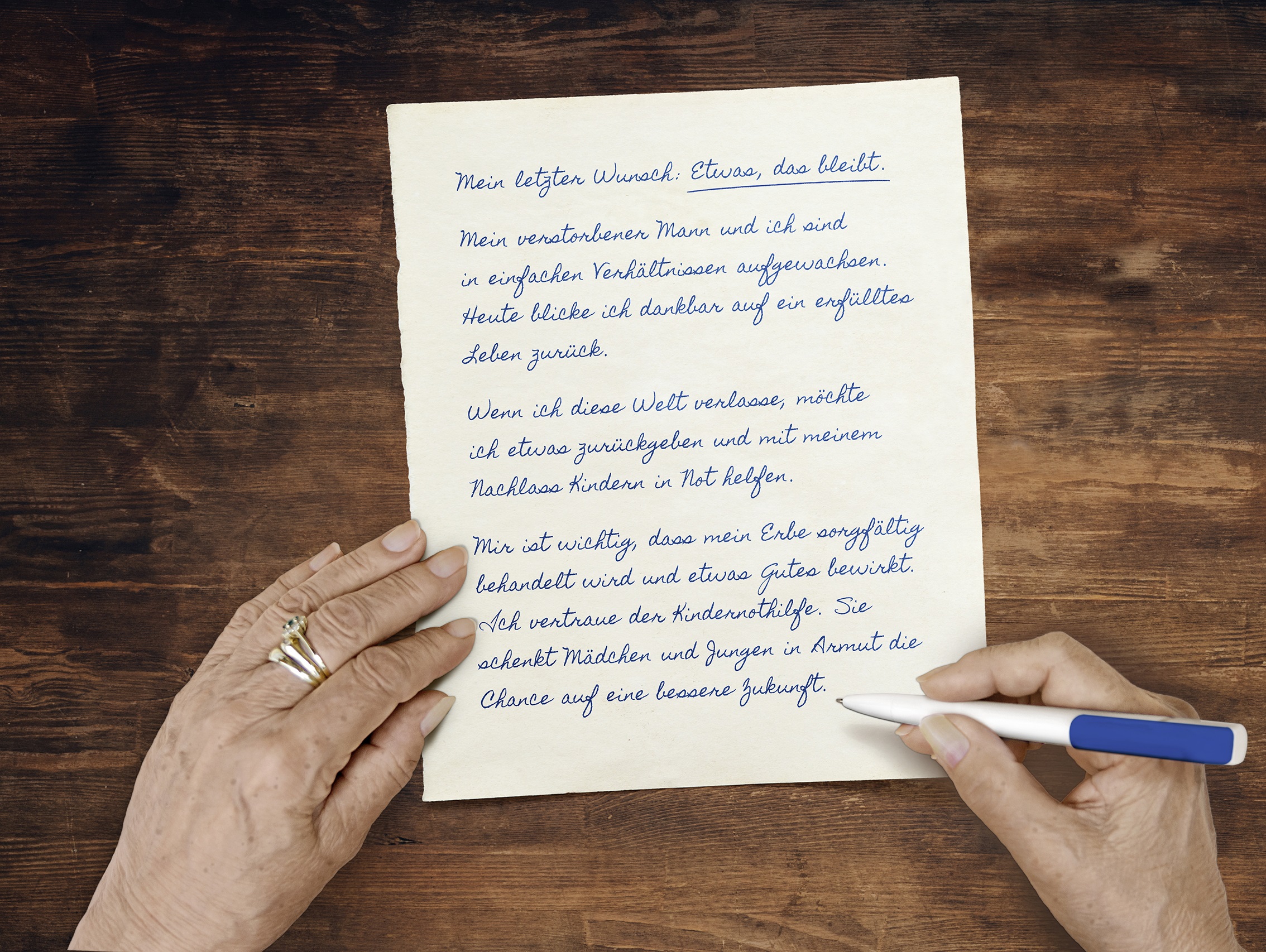 Ihr letzter Wille
