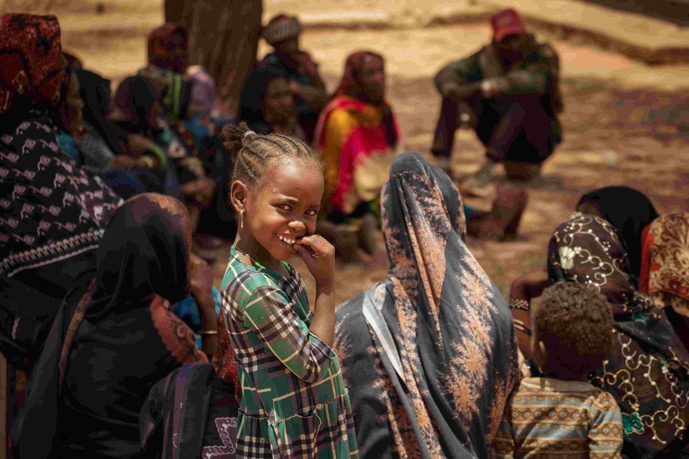 Mädchen bei SHG Saatgut (Quelle: Jakob Studnar)