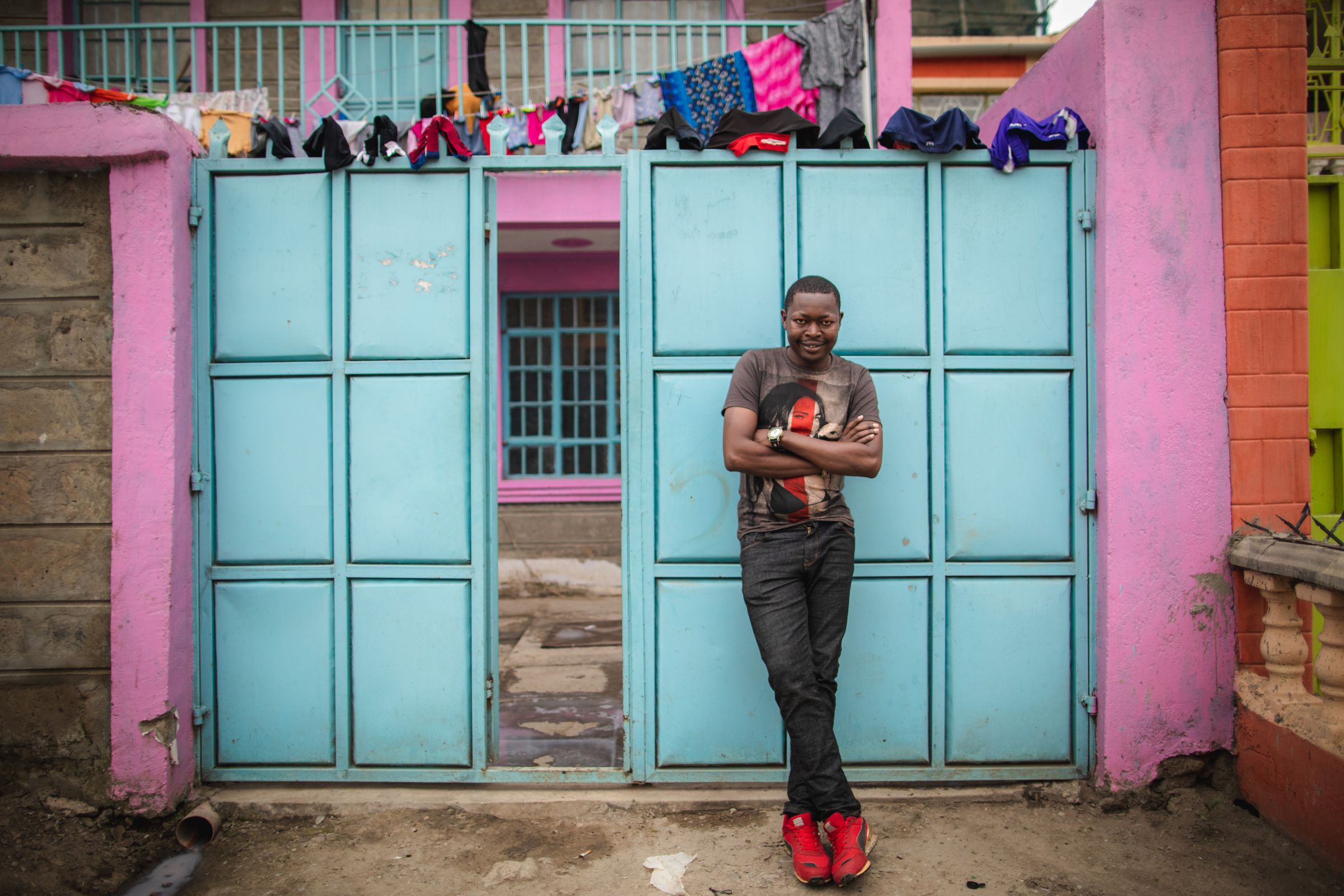 Peter Mweke, ehemaliges Patenkinder der Kindernothilfe (Bild: Lars Heidrich)