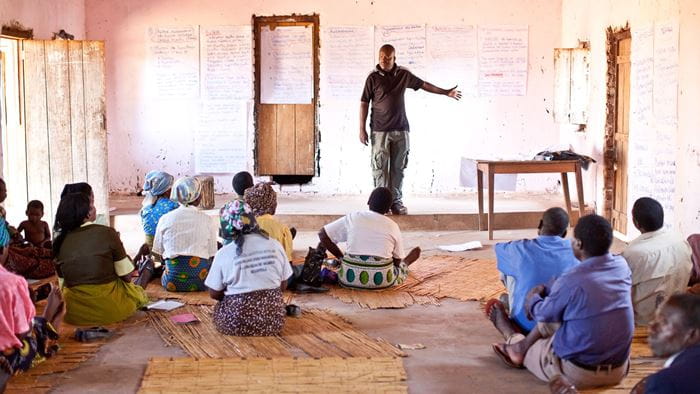 Unterricht in Malawi. (Quelle: Jakob Studnar)
