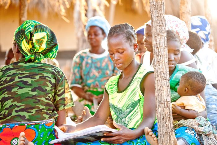 Eine SHG in Ruanda (Quelle: Jakob Studnar) Eine SHG in Ruanda (Quelle: Jakob Studnar)