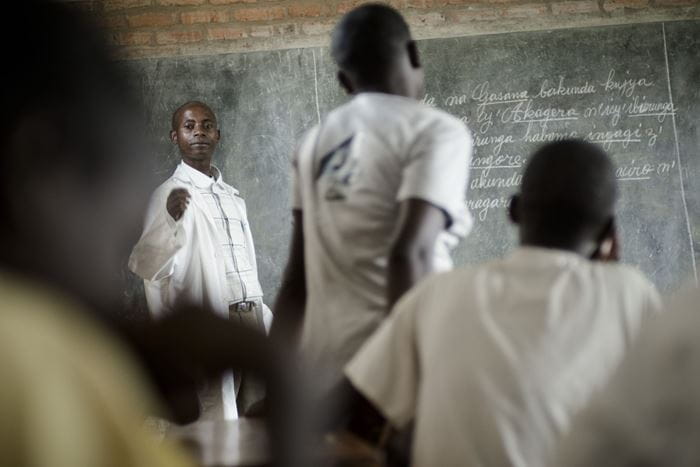 Unterricht in Ruanda (Quelle: Jakob Studnar)