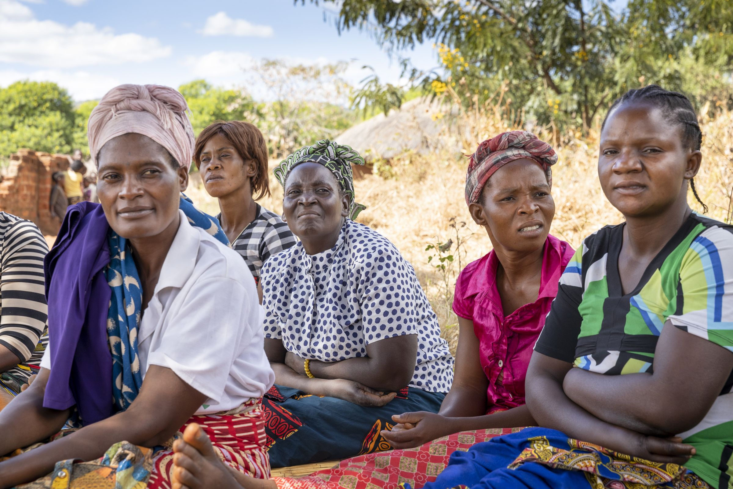 Eine Selbsthilfegruppe in Sambia. (Quelle: Christian O. Bruch)