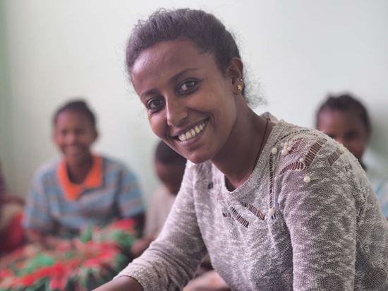 Askal, eine Hausmutter in einem Projket für Straßenkinder in Äthiopien (Quelle: Malte Pfau)