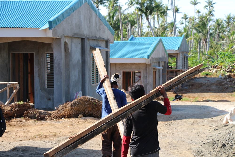 Wiederaufbau nach dem Taifun Haiyan