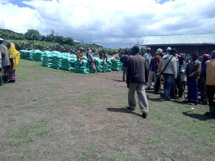 Hilfe während einer Dürre in Äthiopien