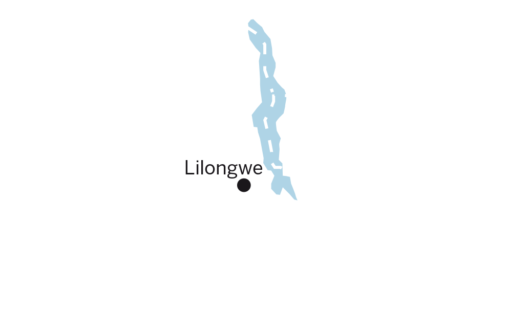 Landkarte Malawi (Quelle: Angela Richter)