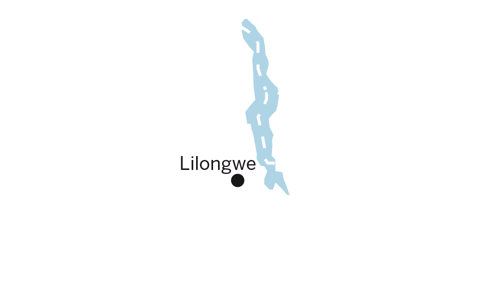 Landkarte Malawi (Quelle: Angela Richter)