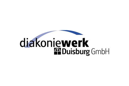 Logo des Training & Consulting-Kunden Diakonie Duisburg (Quelle: Kunde). Logo des Training & Consulting-Kunden Diakonie Duisburg (Quelle: Kunde).