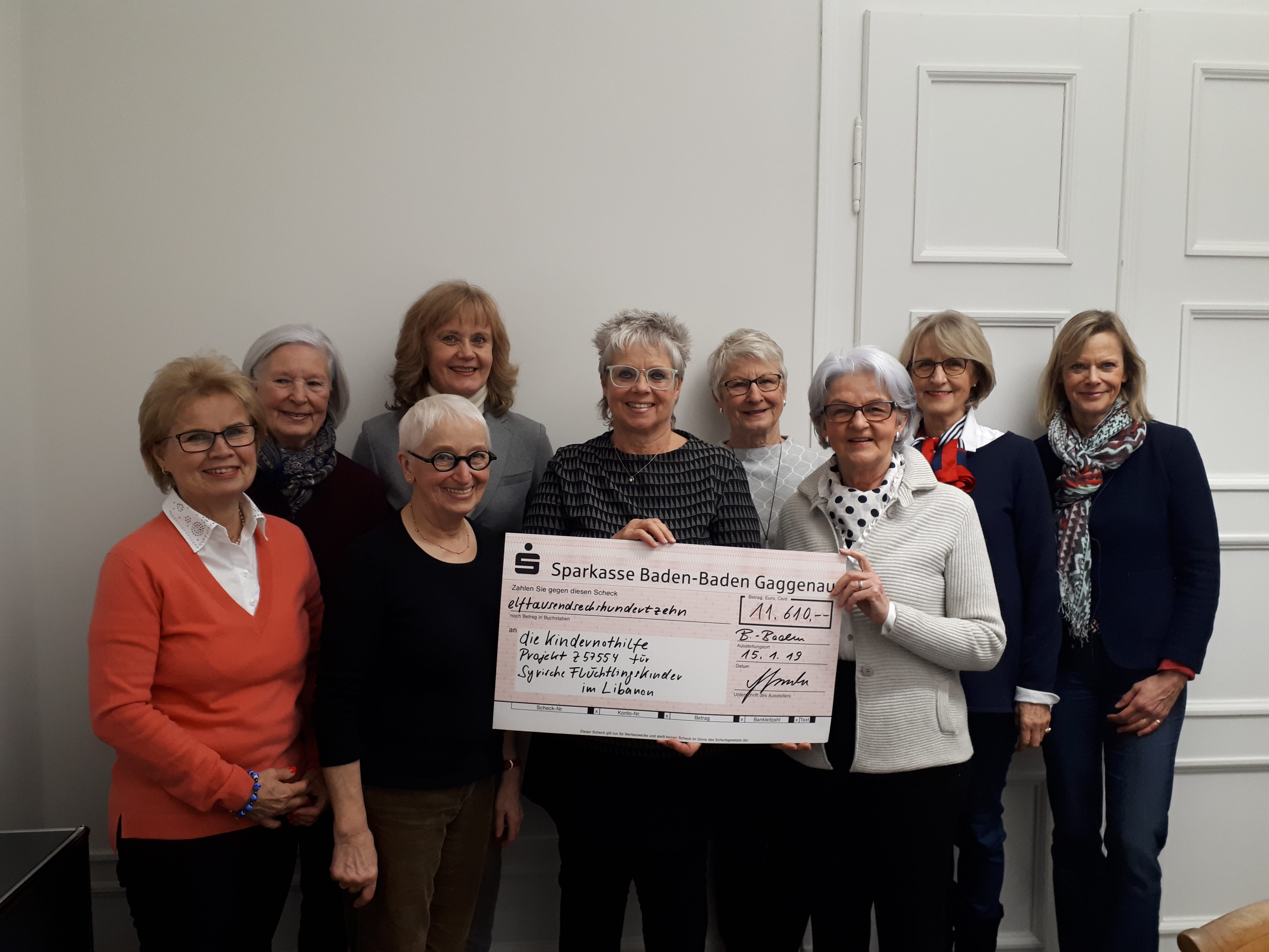 Scheckuebergabe 2019 Scheckuebergabe 2019