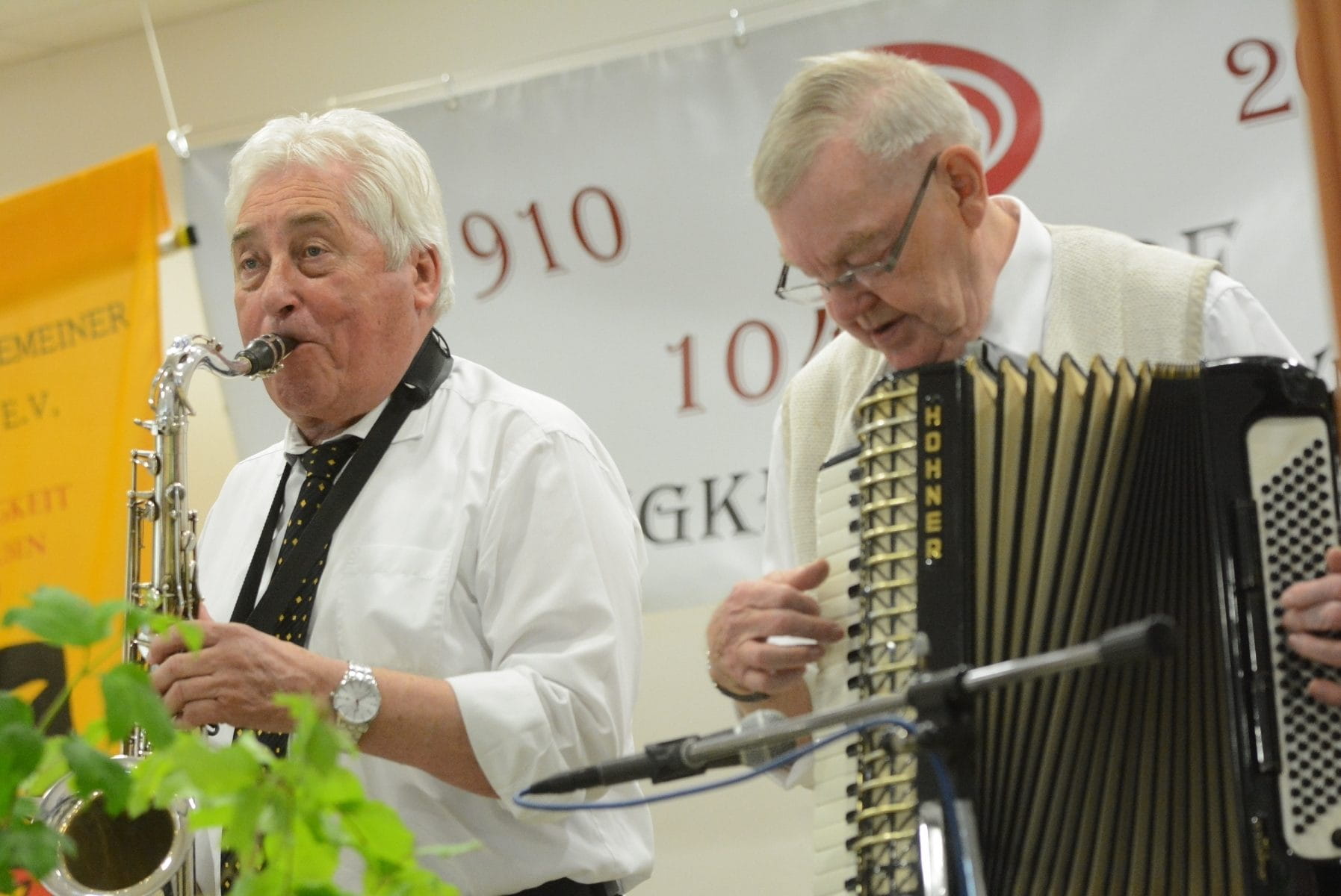 Musiker der Oldieband "Montis" in Bad Oeynhausen