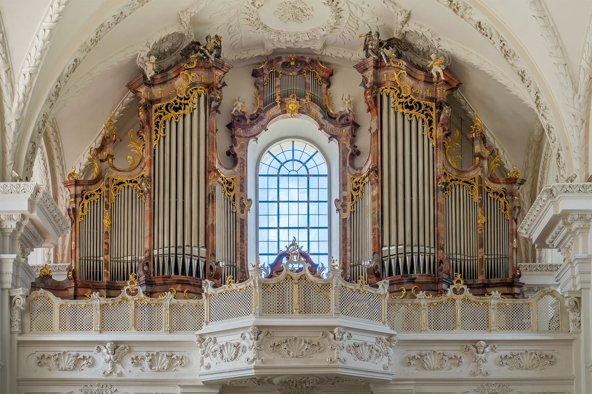 Die berühmte Orgel in Obermarchtal