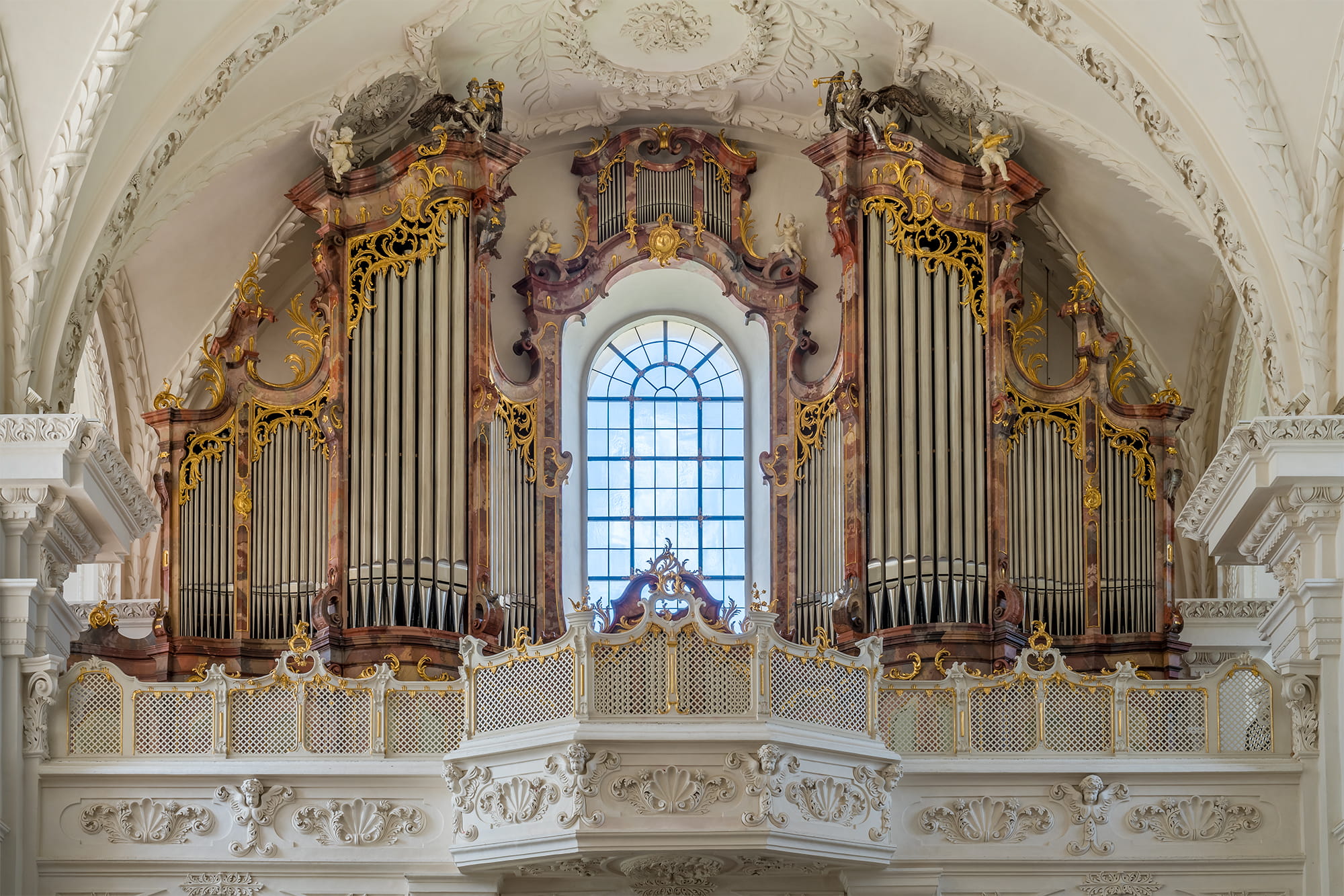 Die berühmte Orgel in Obermarchtal Die berühmte Orgel in Obermarchtal